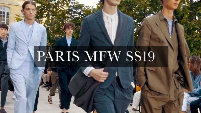 'Men\'s Fashion Week Paris SS19 | Ami, Cerruti 1881, Hermes, Officine Generale, Lanvin'