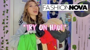 'HUGE $300 FASHION NOVA TRY ON HAUL *streetwear*'