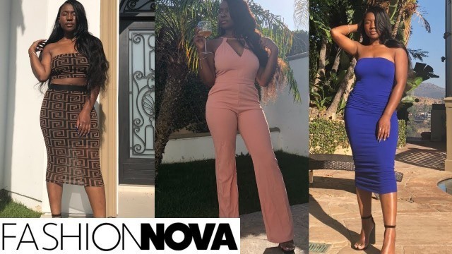 'FASHION NOVA TRY ON  HAUL !!! | IAMJUSTAIRI'