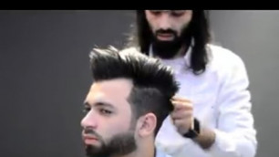 'New Style - How To Cut A Modern Haircut and Beard | Step by Step Tutorial'