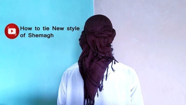 'How To Tie A Shemagh I New Style Of Shemagh Tie On Head'