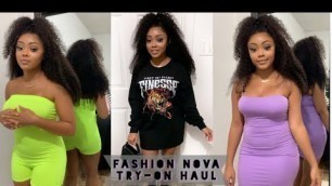 'HUGE FASHION NOVA TRY ON HAUL.'