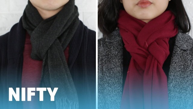 '9 Classy Ways To Wear A Winter Scarf'