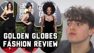 'REACTING TO GOLDEN GLOBES 2018 FASHION! (ft. Margot Robbie, Kendall Jenner, Tracee Ellis Ross)'