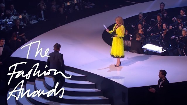 'Christopher Kane wins Designers\' Designer of the Year | The Fashion Awards 2019'