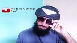 'How To Tie A Shemagh Or Head Scarf I New Style Of Shemagh Tie On Head'