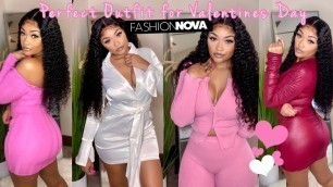 'Fashion Nova Try On Haul | Valentines Day 2021 items| Baddie on A Budget'