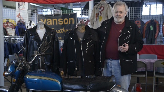 'Vanson\'s Hunter Jacket - Wool 60s Mods + Rockers style scooter jacket'