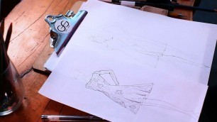 'How to Retrace a Fashion Sketch | Fashion Sketching'