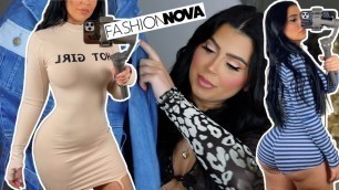 'HUGE FASHION NOVA TRY ON HAUL ♡ 40+ items, over $1500 worth of clothes!!!!'