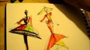 'The 2 Minute Fashion Sketch'