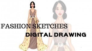 'FASHION DRAWING: How To Make Digital Fashion Illustration'