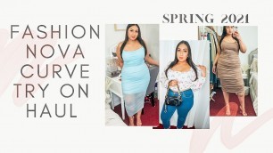 '#FashionNovaCurve | FASHION NOVA MID SIZE SPRING TRY ON HAUL | CURVY | #FashionNova | Arapana Sadeo'