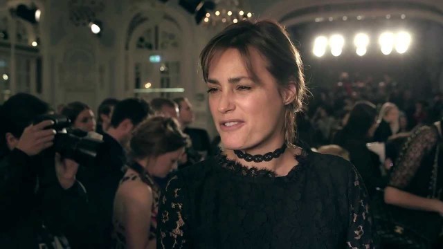 'Yasmin Le Bon | London Fashion Week | Autumn/Winter 2014'