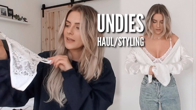 'VLOG - Lounge Underwear Haul, Bra Tuck & Undies As Outerwear | AD | Fashion Influx'