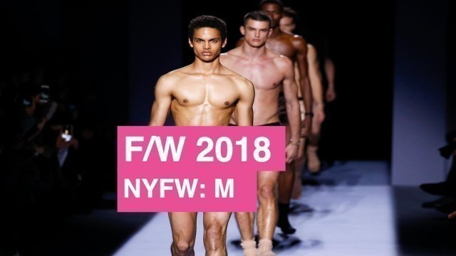 'The Best of New York Men\'s Fashion Week Fall 2018 | Global Fashion News'