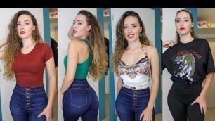 'Back to University Fashionnova Try On Haul - Jeans, Cute Tops, Jumpsuits & More'