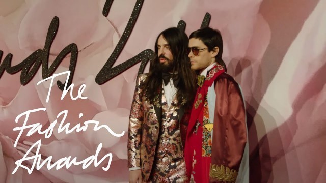 'Alessandro Michele for Gucci | International Accessories Designer | The Fashion Awards 2016'