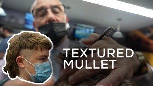 'Textured Mullet Haircut | New York Barbers'