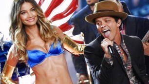 'Bruno Mars Young Girls Live Victoria\'s Secret Fashion Show Sexy X Factor Final When I Was Your Man'