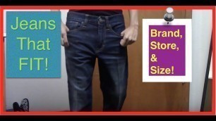 'FtM Transgender - Jeans for Smaller Guys'