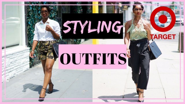 'Styling Outfits from Target for 30 somethings |  WHO WHAT WEAR + MORE | BUDGET FASHION OVER 30 |'