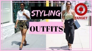 'Styling Outfits from Target for 30 somethings |  WHO WHAT WEAR + MORE | BUDGET FASHION OVER 30 |'