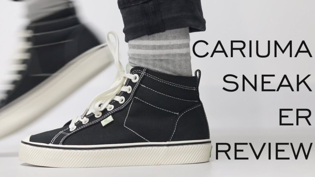 'CARIUMA SNEAKER REVIEW : OCA Hi Top : Streetwear : Sustainable Fashion : Emily Wheatley'