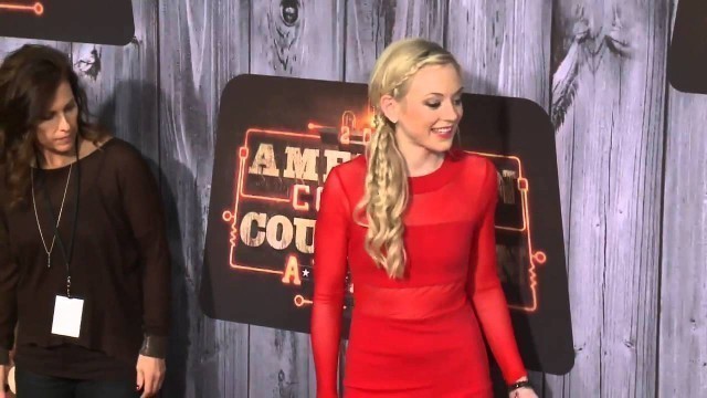 'Emily Kinney Red Carpet Fashion - ACCAs 2014'