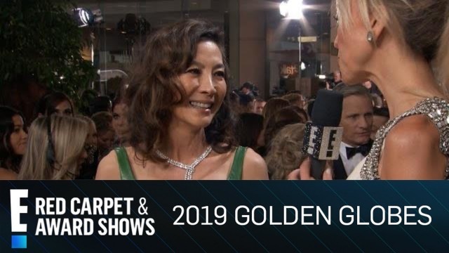 'Michelle Yeoh Wears Her \"Crazy Rich Asians\" Ring at 2019 Golden Globes | E! Red Carpet & Award Shows'