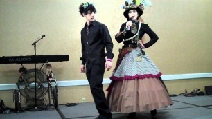 'Aggressive Steampunk Fashion at The Difference Engine - Dallas Texas 2011/2012'