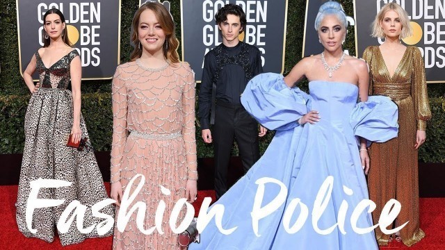 'FASHION POLICE | GOLDEN GLOBES 2019 - Top/Flop du Red carpet'