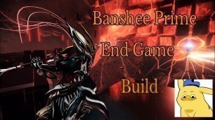 'Warframe (PS4) Banshee Prime build'