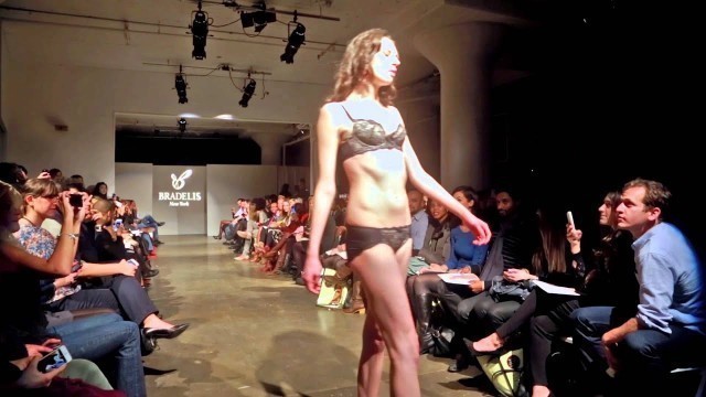 'BRADELIS NEW YORK Runway Full Lingerie Fashion Week FW14'