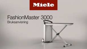 'FashionMaster FM3xxx: Bruksanvisning I Miele'