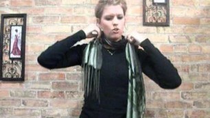 'Quick Scarf Tying: The Shimmy and Swoop!'