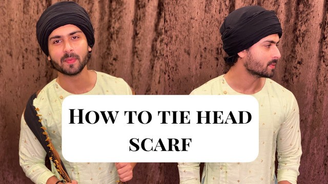 'HOW TO TIE HEAD SCARF | IMAMA | AMAMAH | TURBAN TUTORIAL FOR MEN | EID SPECIAL | SHOAIB IBRAHIM'