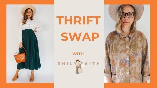 'THRIFT SWAP w/ Emily Faith | THRIFT WITH ME her Pinterest Board | UNBOXING | Tiny Acorn'