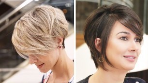 '10+ Best Short Haircut Styles For Thin Hair | New Short Haircut 2020 | Women hairstyle'