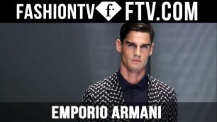 'Milan Men Fashion Week Spring/Summer 2017 - Emporio Armani | FashionTV'