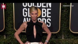 'Black and Bright! Charlize Theron at the 2019 Golden Globes'