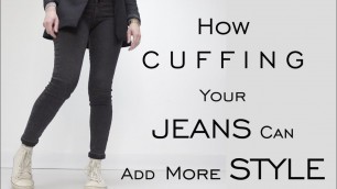 'Adding STYLE to your JEANS with Cuffing : Minimalist Wardrobe : Women\'s Clothes : Emily Wheatley'