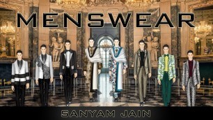 'Menswear Fashion Digital Illustrations | Fashion Sketches in Animated presentation | By SANYAM JAIN'