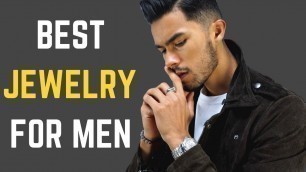 'The 5 BEST Pieces of Jewelry for Men to Wear (and How to wear it)'