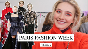 'A Week In My Life As A Model | Paris Fashion Week & Walking A Runway | Sanne Vloet'