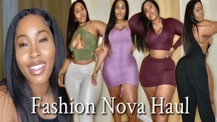 'Fashion Nova Curve Try On Haul - SPRING !'