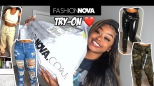 'FASHIONNOVA TRY-ON HAUL *Fall/Winter* 2020'