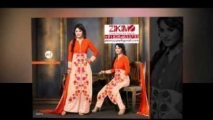 'Zikimo Heena Khan (Akshara-Naitik) Presents Party Wear Suits 2015 Collection'