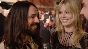 'Alessandro Michele | Red Carpet Interview | British Fashion Awards 2015'