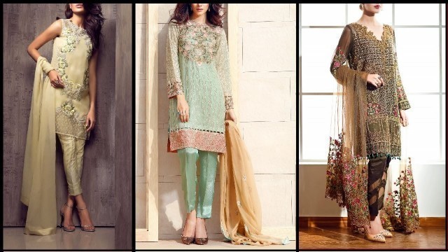 'Latest 2017 Pakistani / Indian Party / Wedding wear dress | Latest Bridal Dress collection |'